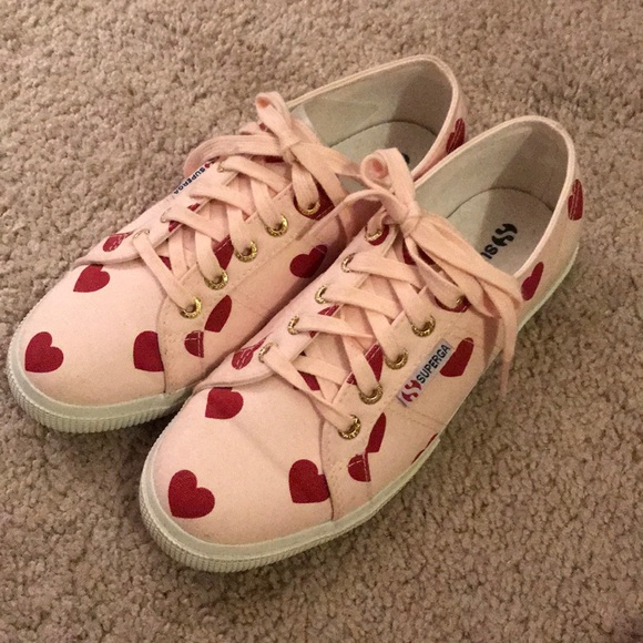 Superga Shoes - Superga heart sneakers